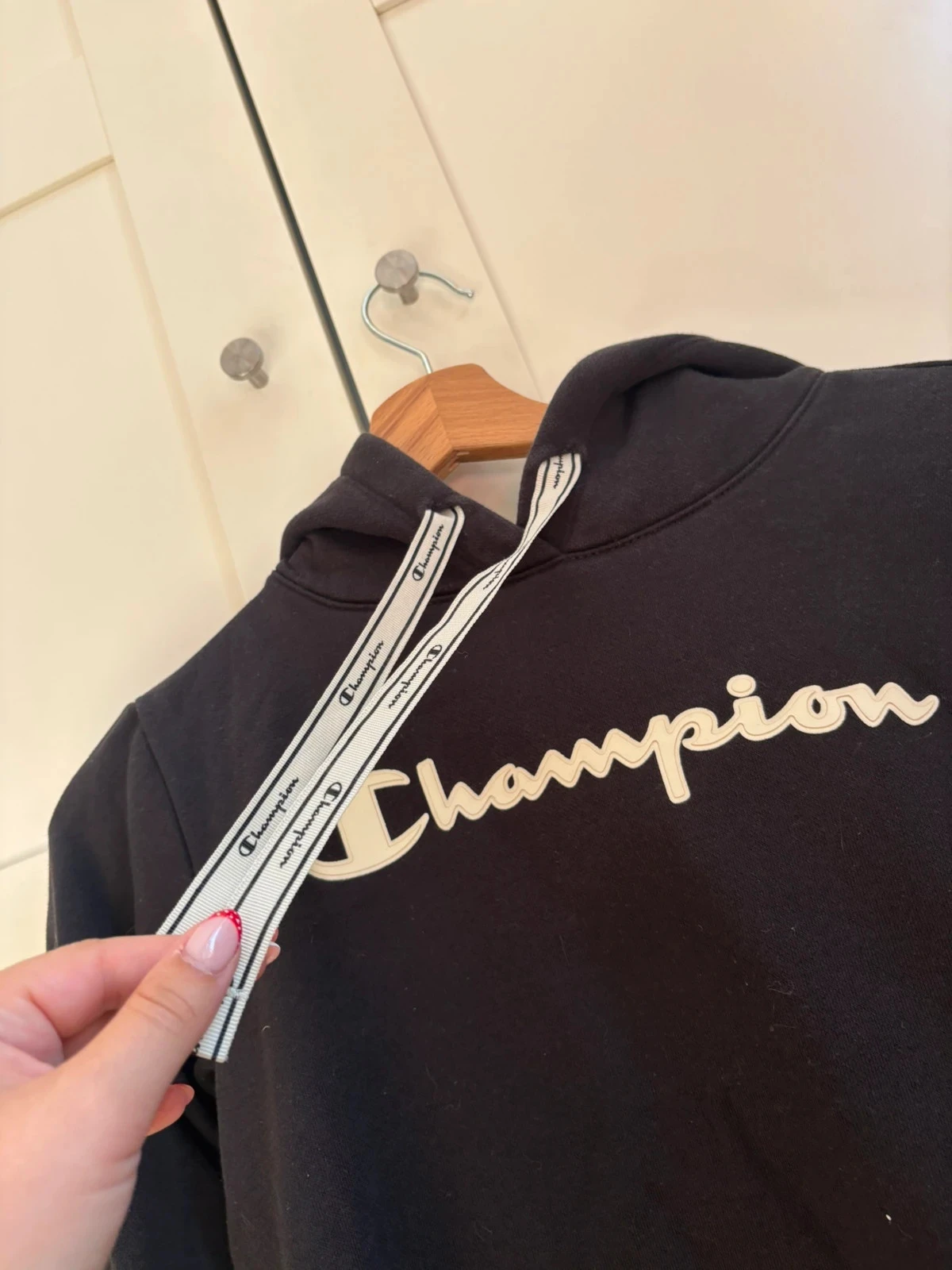 Moletom preto Champion tamanho S – photo 4